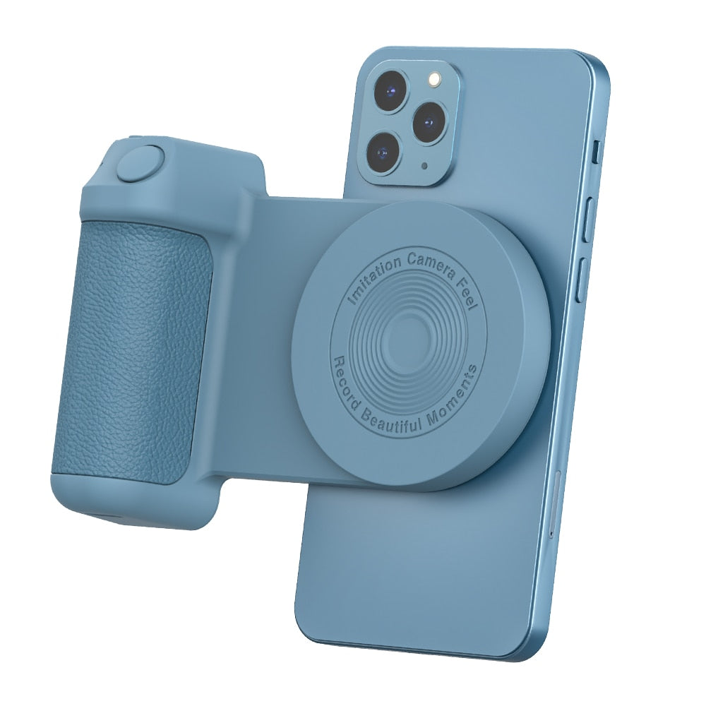 FotoFlex: 3-in-1 Magnetic Camera Holder with Wireless Charger