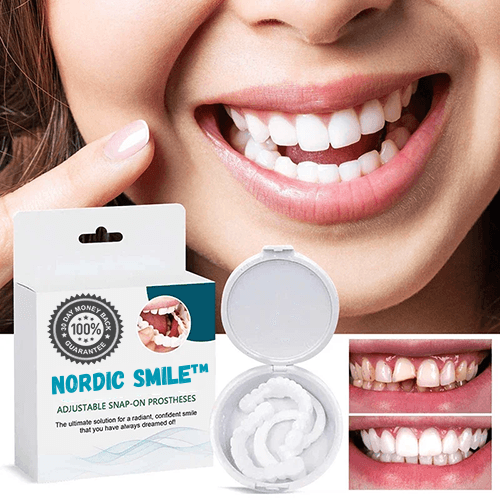 Nordic Smile™ - Transform Your Smile Quickly and Easily with Our Customizable Clip-on Veneers