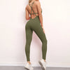 Backless Sporty Jumpsuit: Perfect For Yoga and Gym - Style Meets Comfort